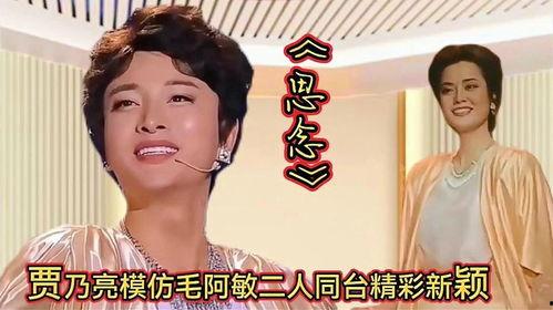 贾乃亮模仿毛阿敏搞笑,搞笑模仿引网友爆笑